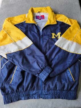 Vintage Authentic 1994 Pro Player Michigan Officially Authorized Jacket